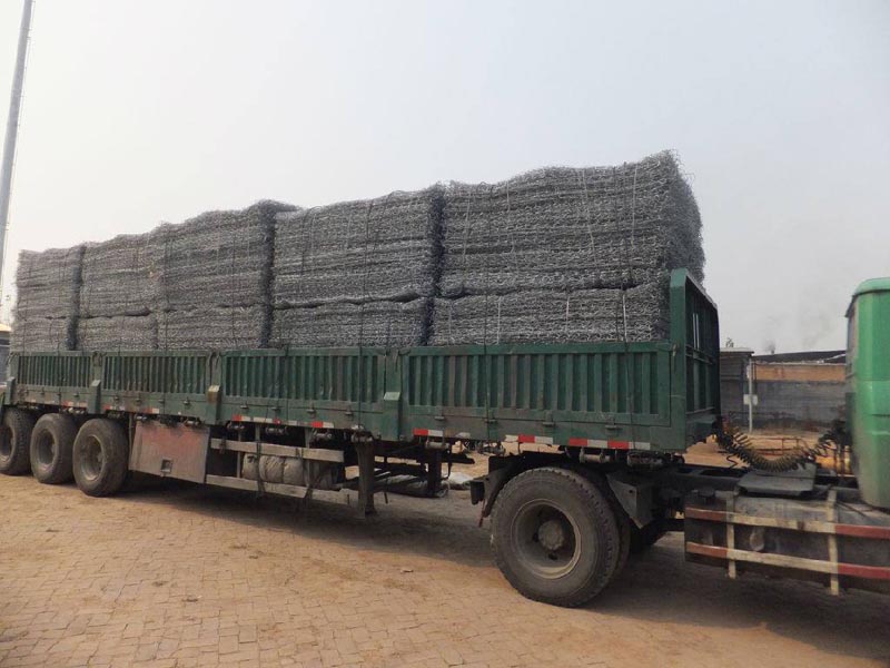 石籠網(wǎng)施工圖片